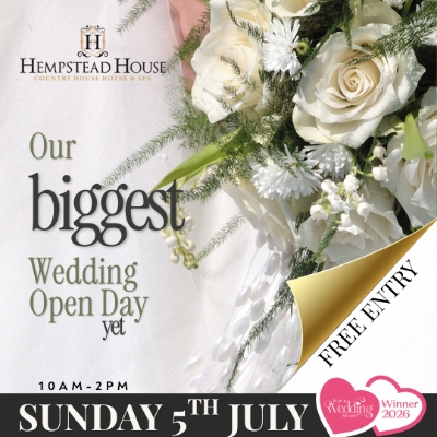 Hempstead House BIGGEST Wedding Open Day