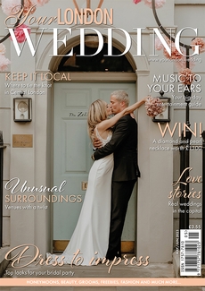 Cover of the May/June 2023 issue of Your London Wedding magazine