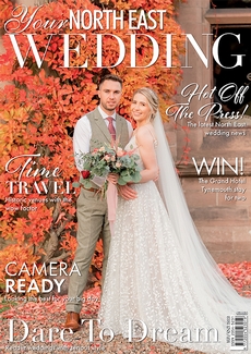 Cover of the September/October 2023 issue of Your North East Wedding magazine