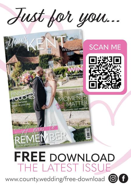 View a flyer to promote Your Kent Wedding magazine
