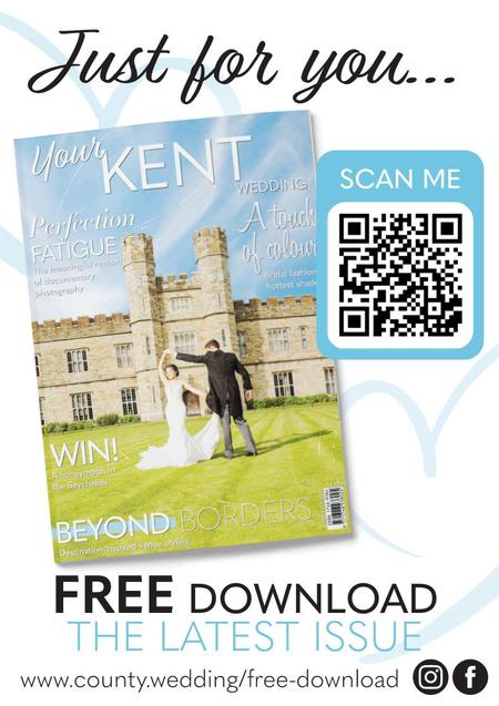 View a flyer to promote Your Kent Wedding magazine