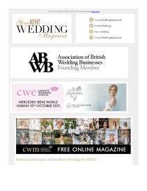 Your Kent Wedding magazine - May 2021 newsletter