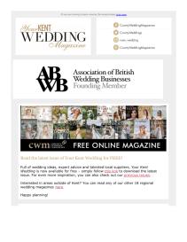 Your Kent Wedding magazine - August 2021 newsletter