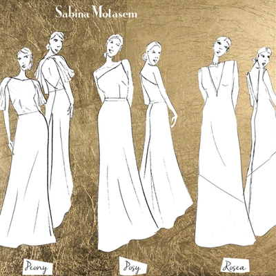 Bridal designer Sabina Motasem introduces sustainable collection