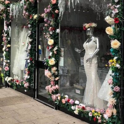 21st birthday celebrations for Surrey bridal boutique