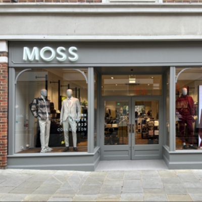 Moss launches new store at Whitefriars, Canterbury as part of the new rebrand