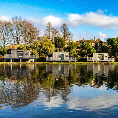 Leeds Castle's new luxury Lakeside Lodges