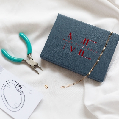 M. Elizabeth Jewellery has launched its at-home permanent jewellery kit
