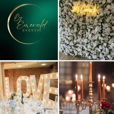 Wedding décor suppliers By Emerald Events, excited to be showcasing at Mercedes-Benz World
