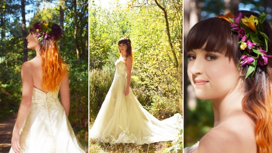 Winter wedding beauty tutorial - Part two: Forest fairy: Image 1