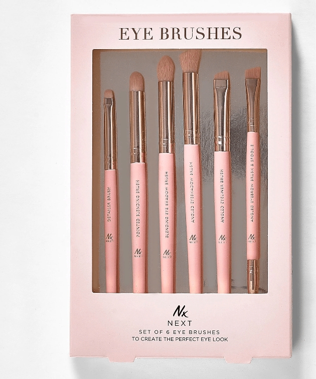 Set of 6 NX Eye Make-Up Brushes, £12
