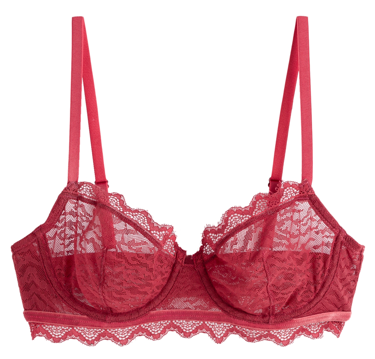A bra from La Redoute's romantic Valentine's Day lingerie collection