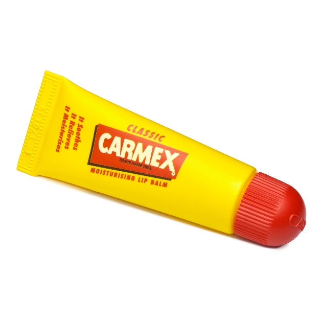 The Carmex tube balm